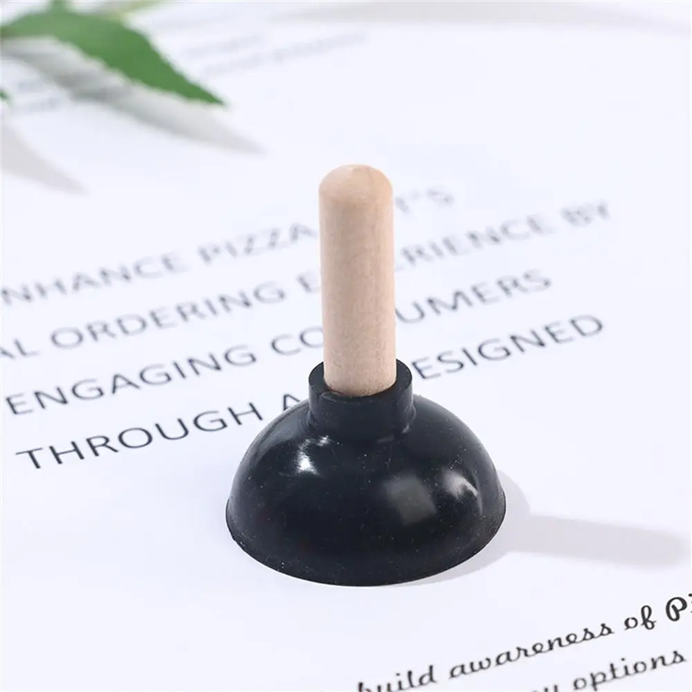 

Mini Tiny Plunger Magic Inspired Looking Close-Up Toilet Shape Phone Holder Magic Props Mentalism Toilet Sucker Stand