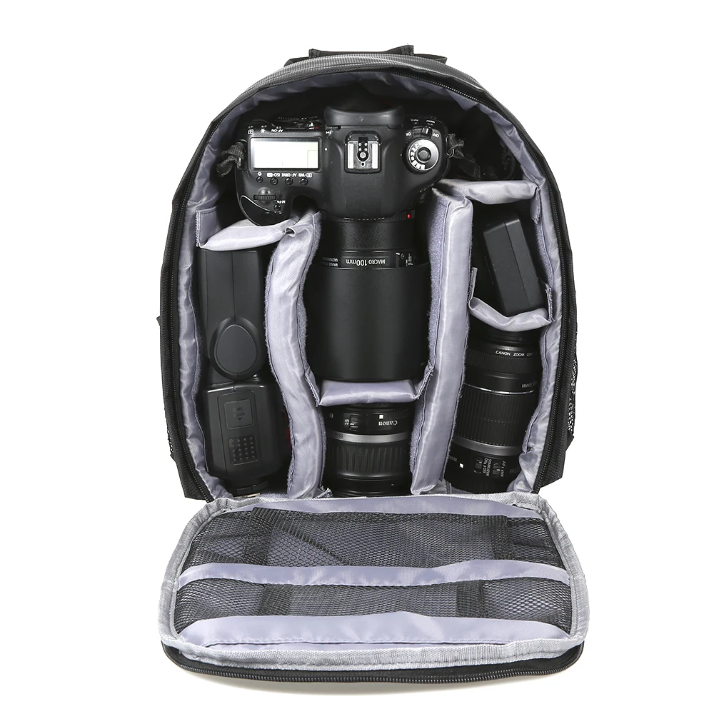 

Outdoor Camera Bag Waterproof Functional Breathable DSLR Backpack Camera Video Bag ALL Weather