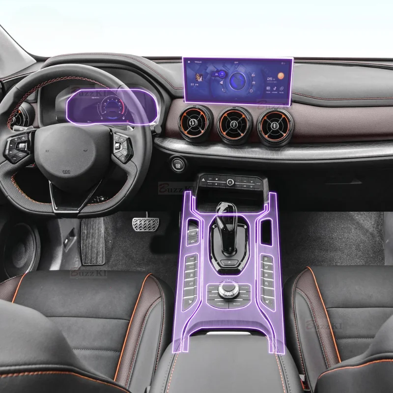 Для GWM WEY VV5 2020-2022 панель коробки передач навигационный экран автомобильный