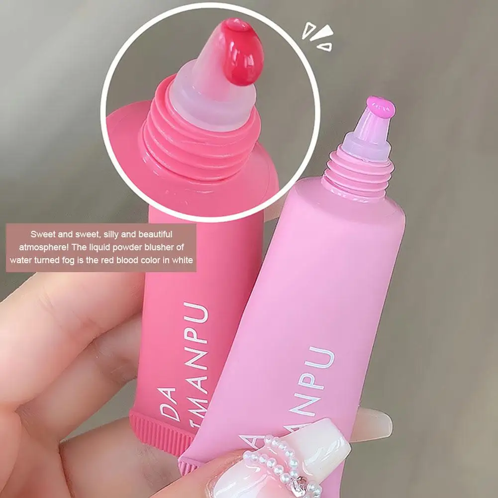 

Air Sense Liquid Blusher Pretty Color Blusher Natural Makeup Matte Cosmetics Long Pigment Cheek Blush Pink Lasting Tint Pur O8V4