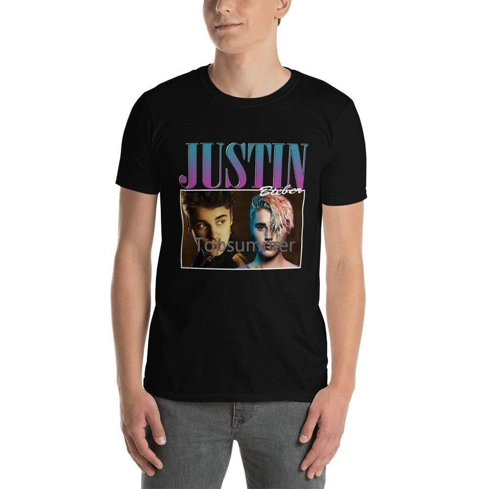 

Justin Bieber T Shirt Retro Hip Hop Unisex Shirt