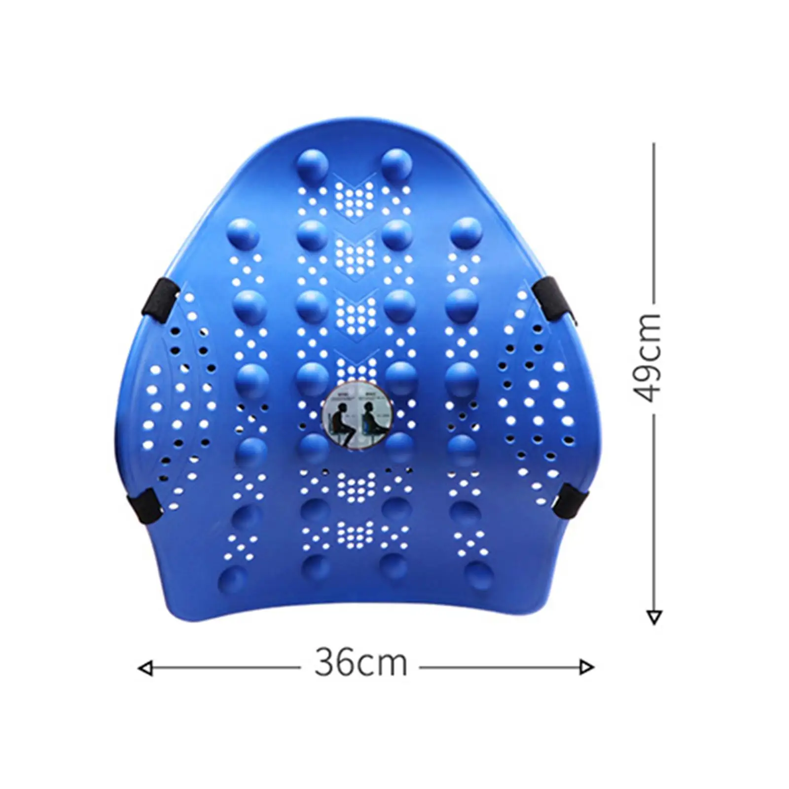 Подушка для спины автомобиля подушка поддержки регулируемые ремни эргономичная