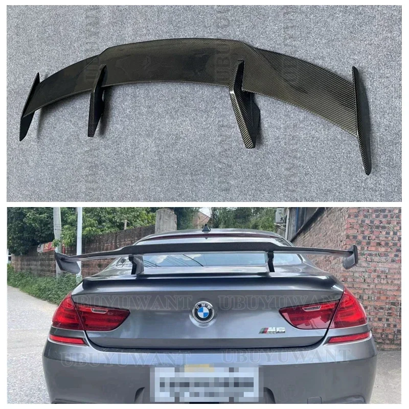 Для BMW 6 серии F06 M6 F12 F13 задний спойлер багажника из углеродного волокна хвостовое