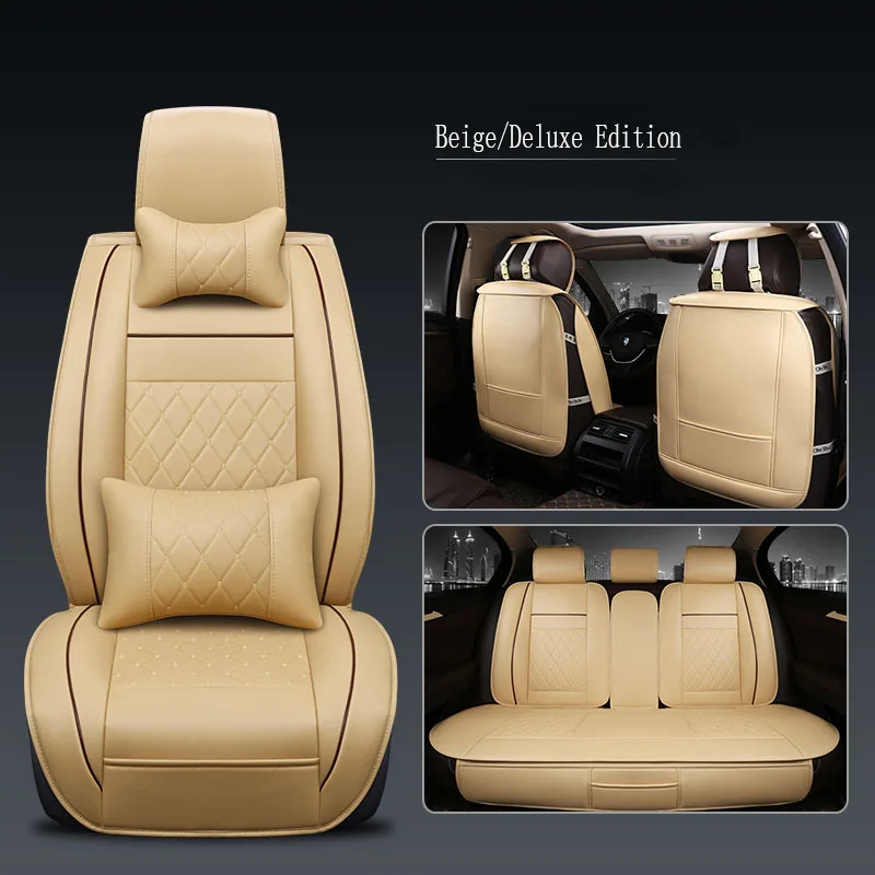 

Car Universal Seat Cover Breathable PU Leather for Volvo Infiniti Mini Cadillac Acura Bentley Smart Auto Parts Car Styling