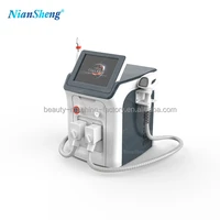 niansheng nd yag 1064nm 755 808 1064 long pulse q switch tattoo removal diode machine