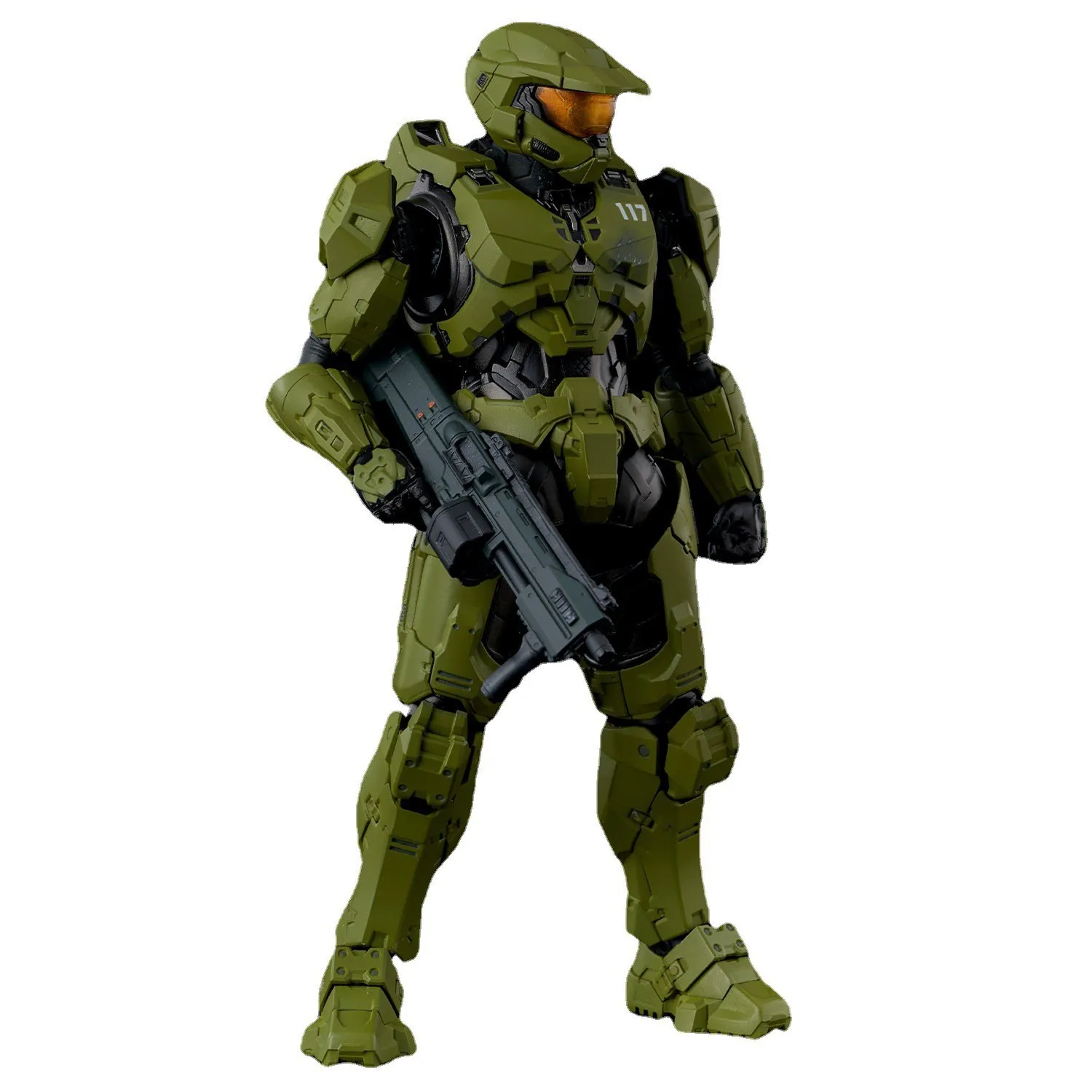 

Master Chief RE Edit Halo Infinite 5 Figure Halo Jefe Maestro John117 Casco Action Figure Play Art Kai Figure Collection Toy