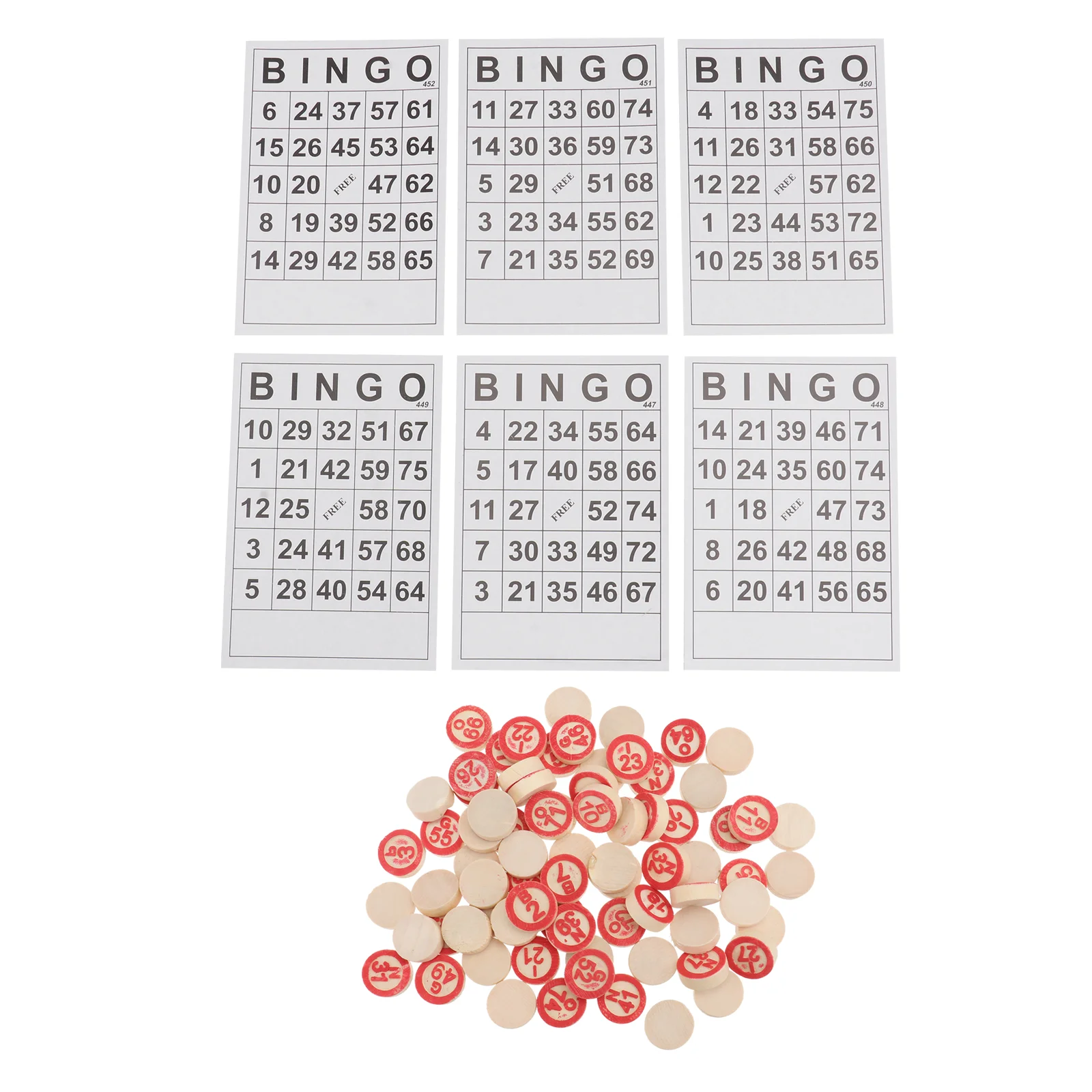 

1 Set Russian Bingo Game Chess Interesting Bingo Chess Game Toy Bingo Chess Toy