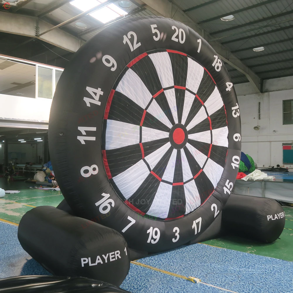 Гигантская надувная дротика 3 м/4 м/5 м настольная игра для продажи Карнавальная