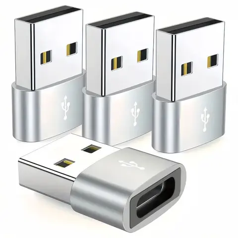 5 шт. USB-адаптер тип C алюминиевый сплав