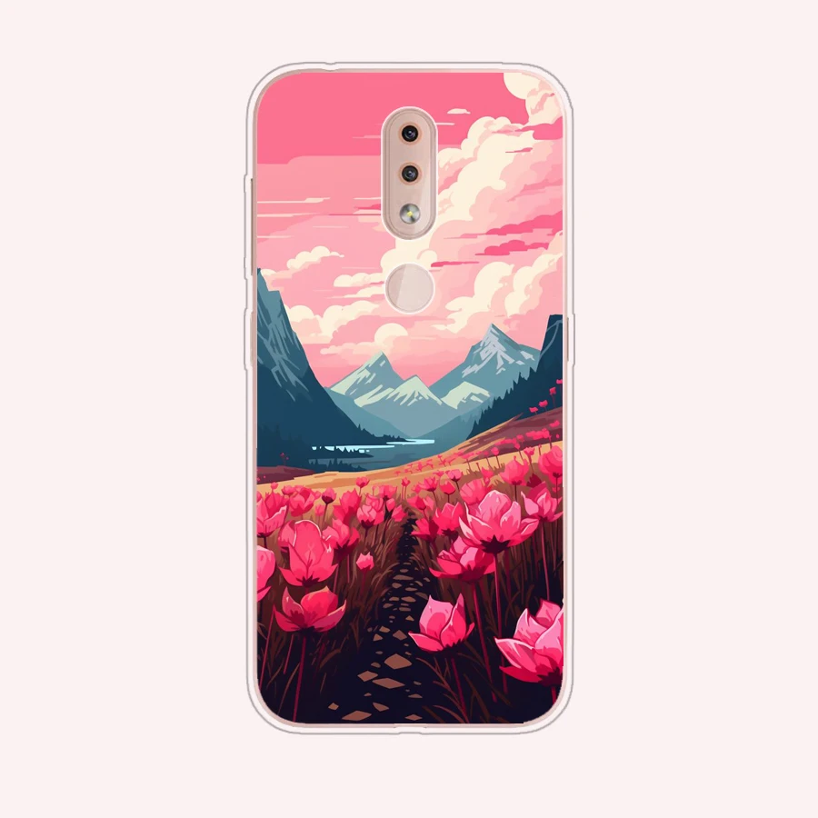 2 Чехол для nokia 4 2/G10/G20/G21/G30 мягкий силиконовый защитный чехол из ТПУ