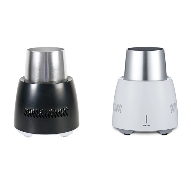 

Summer Quick Cooling Cup Mini Continuous Cooler Cup Desktop Refrigerator Water/Soda/Drinks Mug, US Plug