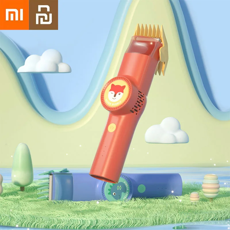 

Xiaomi Youpin Baby Hair Suction Clipper For Children's Baby Charging Wireless Hair Clipper Waterproof Protable Electric Clipper