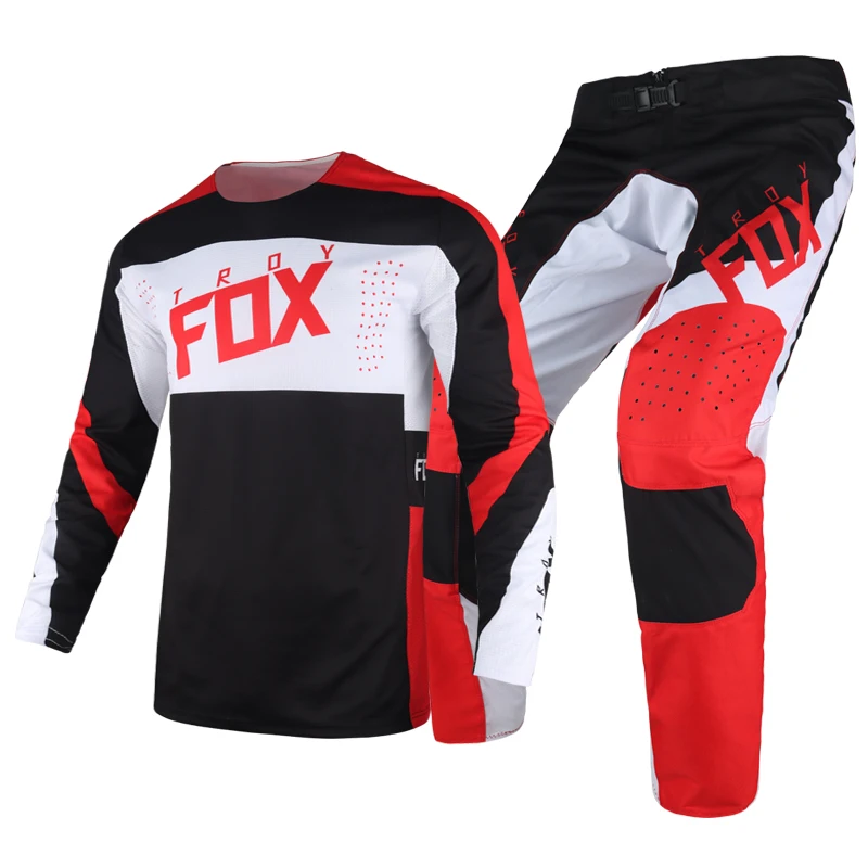Free Shipping Motocross Racing 360 Jersey Pants Gear Set For Honda Team Motorcycle Suit ATV ENDURO MX ATV MTB Kits