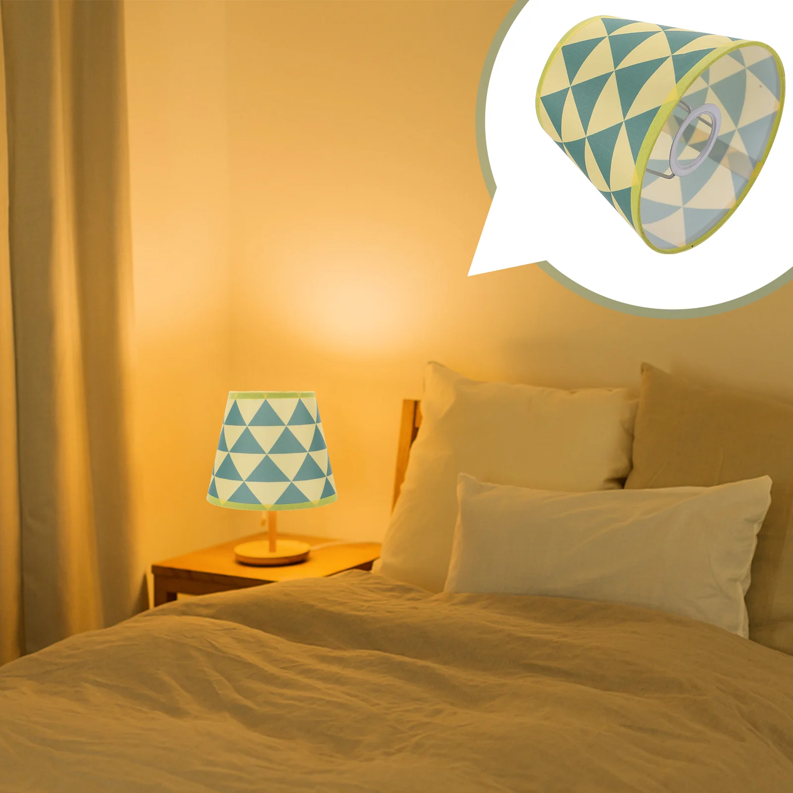 

Shade Lamp Light Shades Cloth Cover Wall Fabric Habitat Lampshades Construction Drum Sconce Replacement