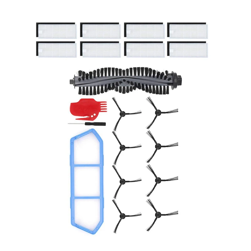 

Сменные детали, роликовая щетка, боковые щетки, фильтры НЕРА Для Ilife A4 A4S A40 аксессуары для робота-пылесоса