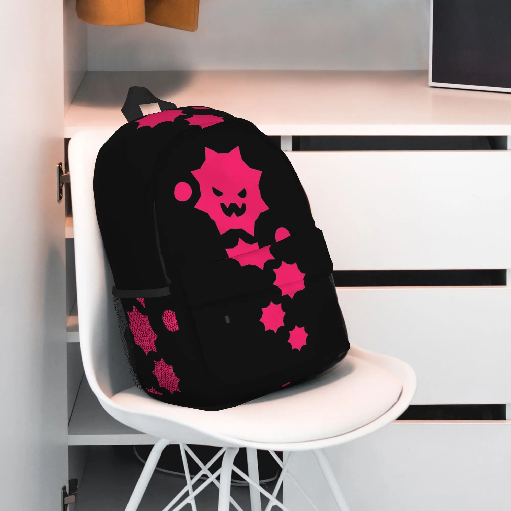 Фото Рюкзак Just Shapes And Beats Blixer Lycanthropy JSAB, хит продаж, школьный рюкзак для мальчиков и девочек, сумка через плечо для мужчин и женщин, школьная сумка №5