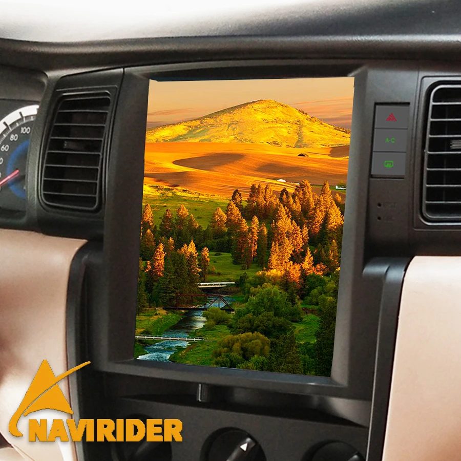 Автомобильный мультимедийный видеоплеер с радио и экраном 10 4 дюйма Тесла для TOYOTA