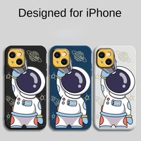 bandai disney cartoon astronaut transparent phone case for iphone 13 12 11 pro mini xs max 8 7 plus x xr silicone soft cover new