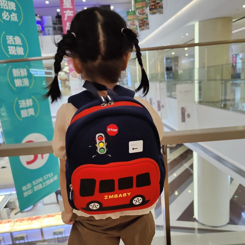 Children's Backpack Kids Schoolbags For Boys 1-6 Years Old School Backpacks Buses Waterproof Preschool Knapsack Mochila Infantil