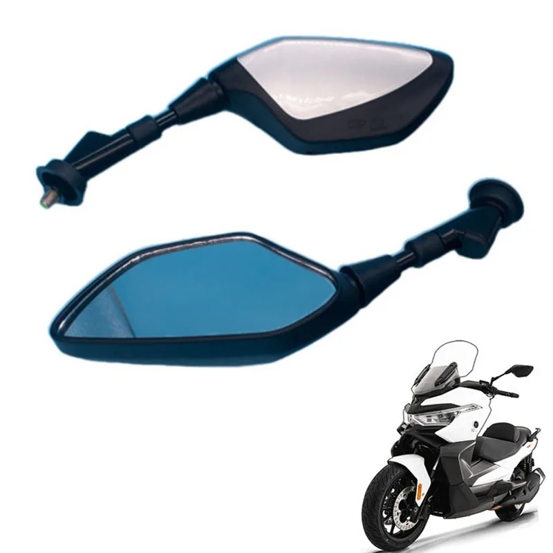 

Motorcycle Rear View Mirror Clear Vision 10mm Universal Scooter Accessories Motorbike Mirrors for VOGE SR4 Max BMW C400GT SYM