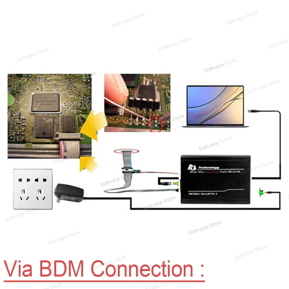 2024 Galletto 4 Master v54 Fgtech 0475 Fg-Tech V54 Euro Онлайн-версия FG Tech Инструмент программатора OBDII ECU