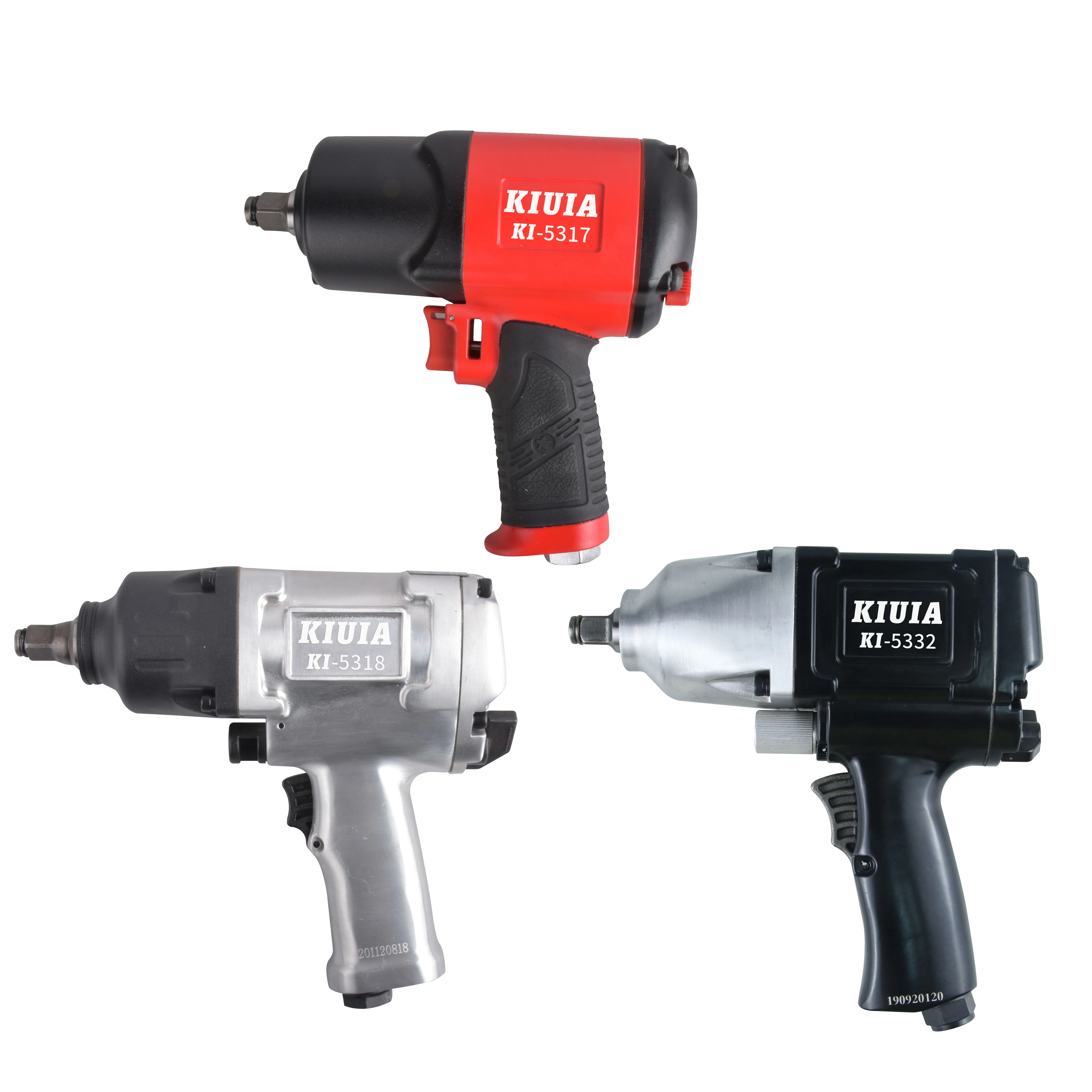 OEM/ODM Factory Supply High Quality Professional Heavy Duty Air Impact Wrench 1/2 Inch Pistol Air Impact Wrench Gun Tool Set