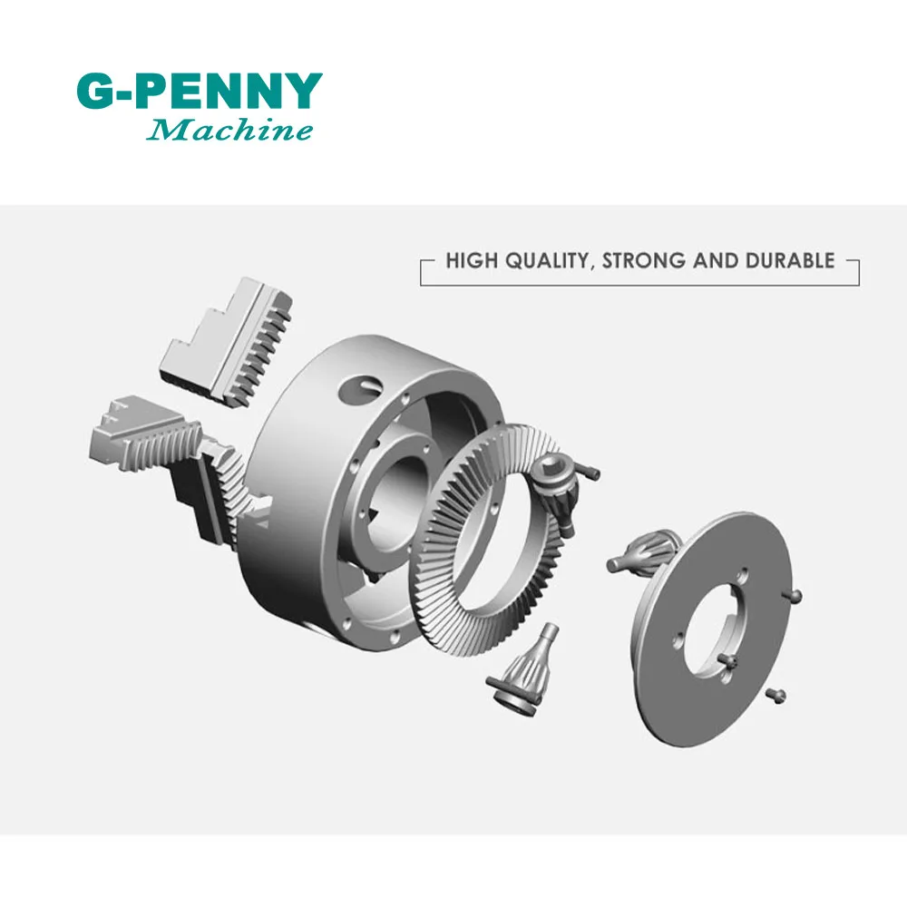 G-PENNY K12 4 челюсти 130 мм патрон самоцентрирующийся ручной четыре для гравировки с