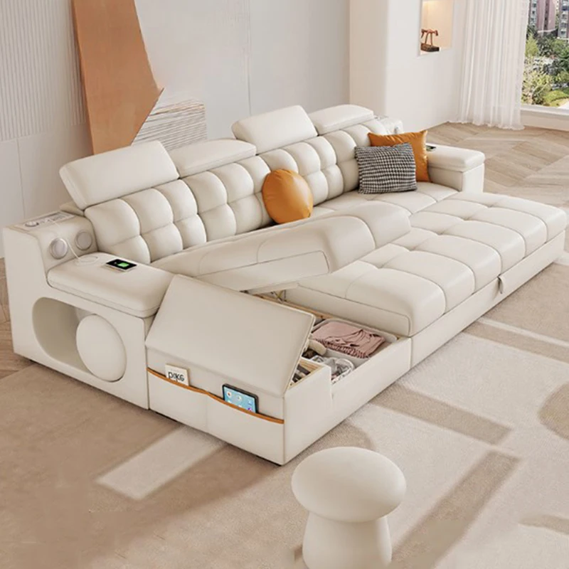 Милые новые мягкие диваны-кровати простые удобные дизайнерские складные пуфы