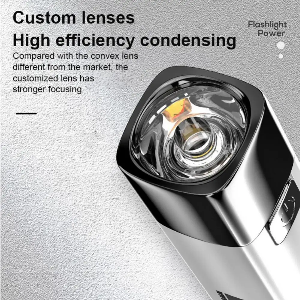 

Суперъяркий фонарик IPX6, внешний фонарь, Usb-зарядка, зарядное устройство, большой диапазон, водонепроницаемая мощная лампа для кемпинга