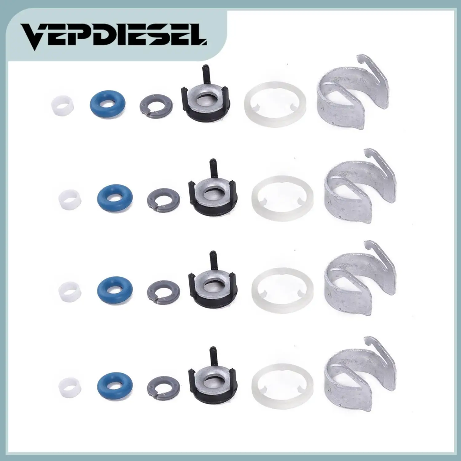 EA888 Комплект уплотнительных колец топливной форсунки для Audi A3 A4 A5 Q3 Q5 TT VW Golf Jetta CC