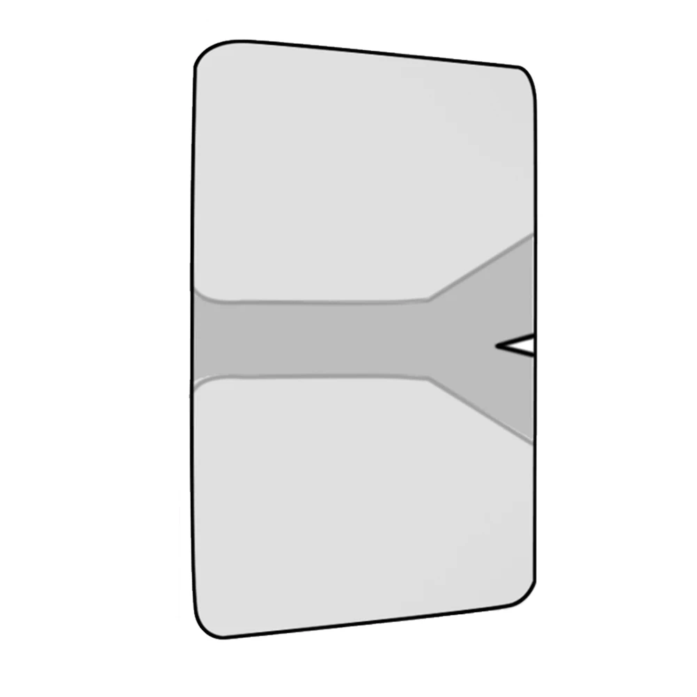 Зеркальное Переднее стекло защита от ультрафиолетового излучения