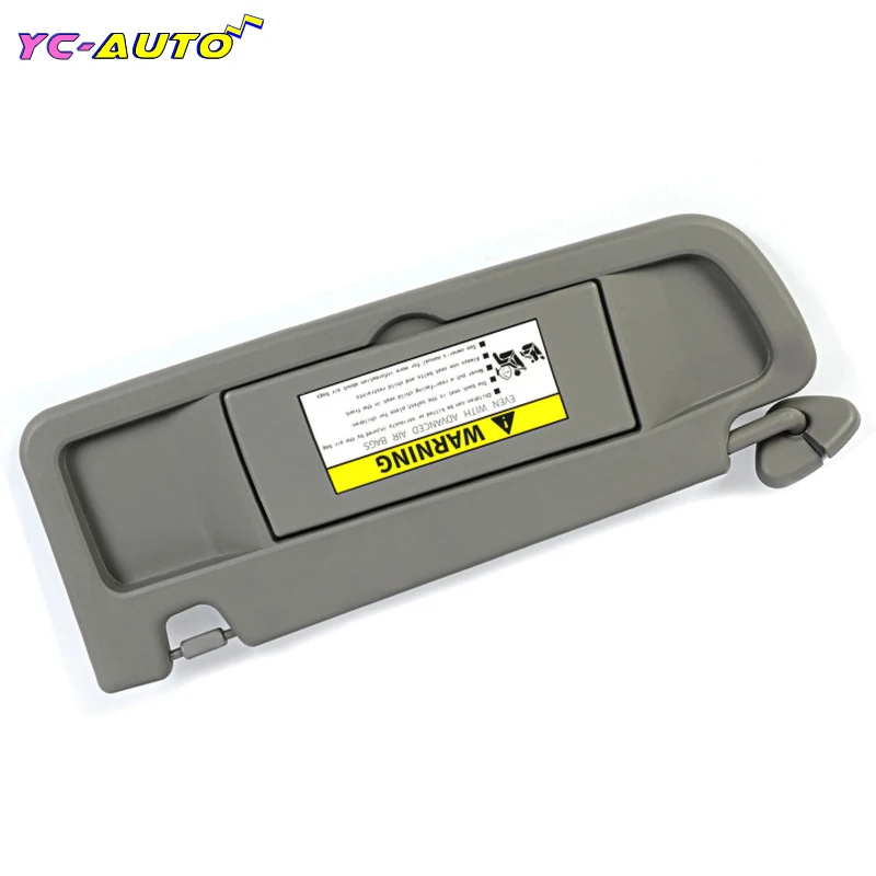 Прозрачный серый левый и правый пассажирский боковой солнцезащитный козырек для