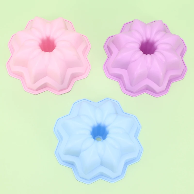 Двухслойные формы для торта силиконовая посуда выпечки антипригарный мусс