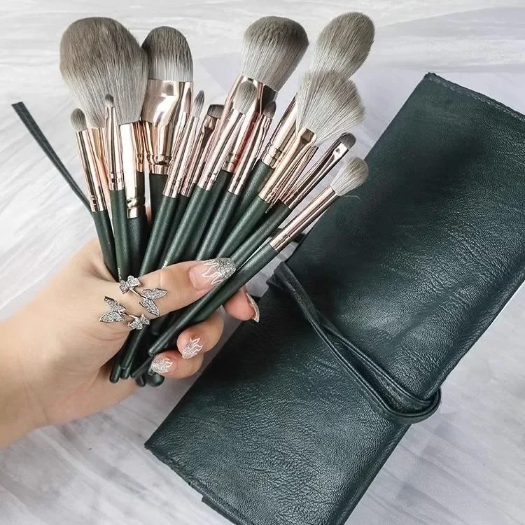 

Makeup Brush Suit Eye Shadow Face Powder Foundation Blush Highlight Concealer Suit Full Set of Brushes Brush Suit Soft Hair