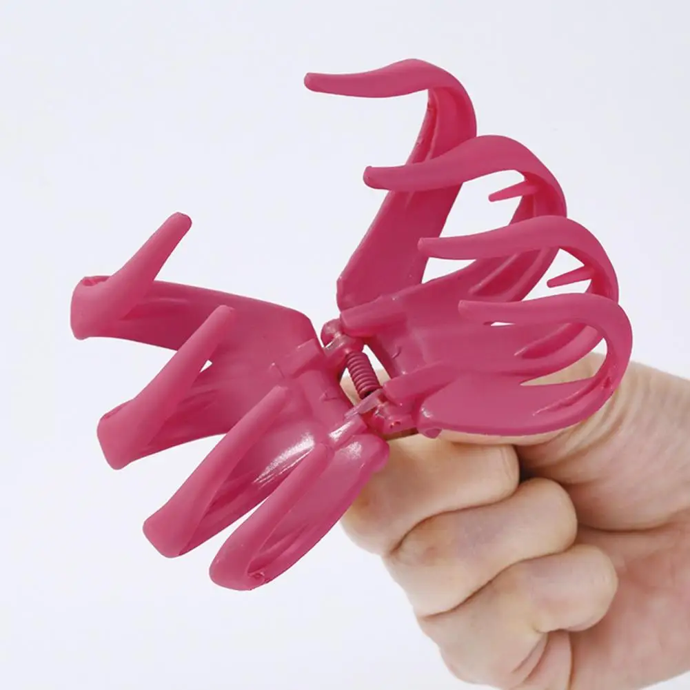 

Заколка-осьминог, модный держатель паука для конского хвоста, пластиковые заколки для волос