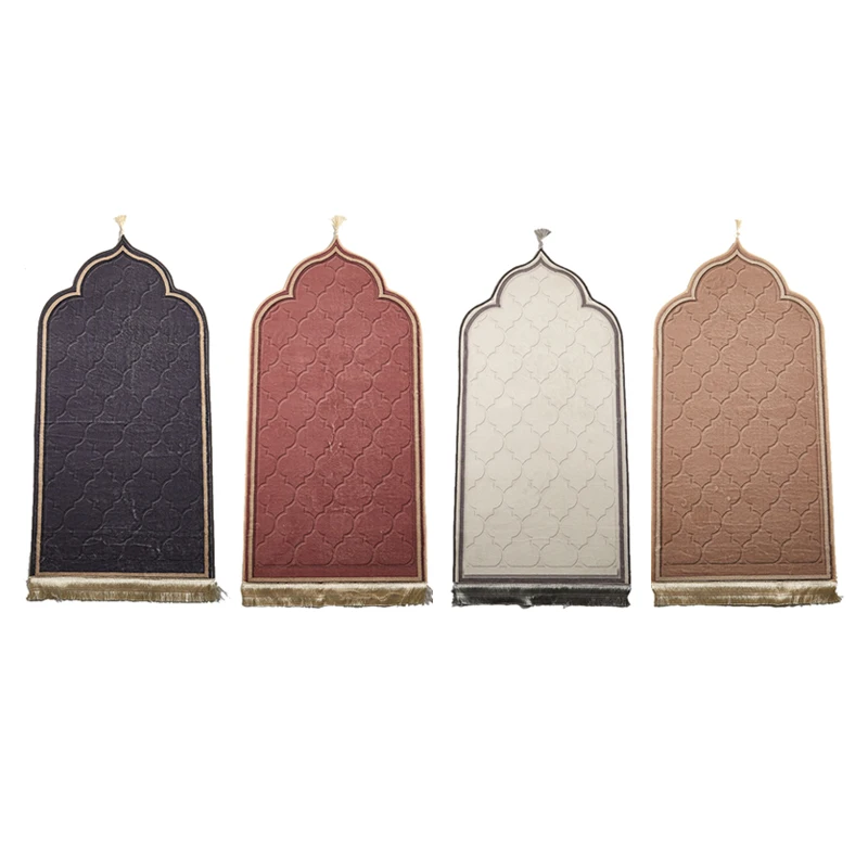 Мусульманский коврик для молитв Deluxe Мягкий Молитвенный Коврик Рамадан 60x110 см