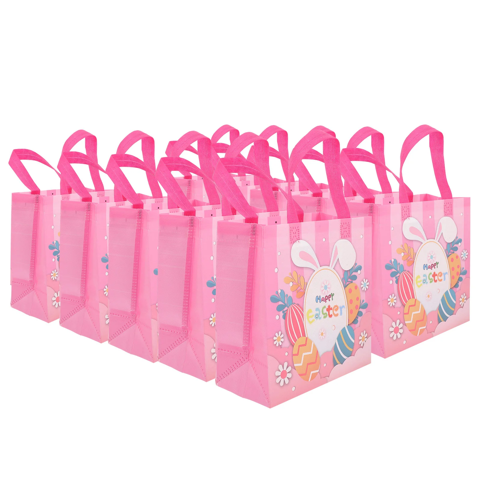 

Easter Gift Bunny Paper Party Treat Rabbit Pouches Packing Candy Goodie Basket Wrapping Fabric Clothes Wedding Egg Souvenir Tote