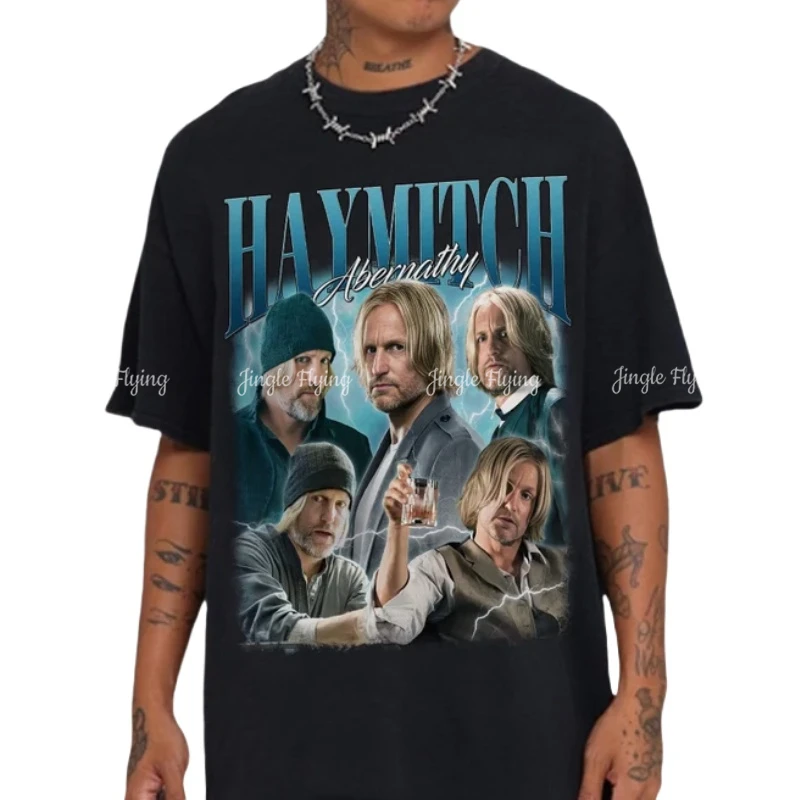 Винтажная Футболка Haymitch для мужчин и женщин подарок унисекс