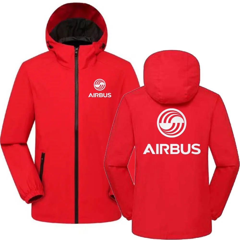 Мужская и женская лыжная ветровка AIRBUS AVIATION Flight A320 толстовки с капюшоном куртки