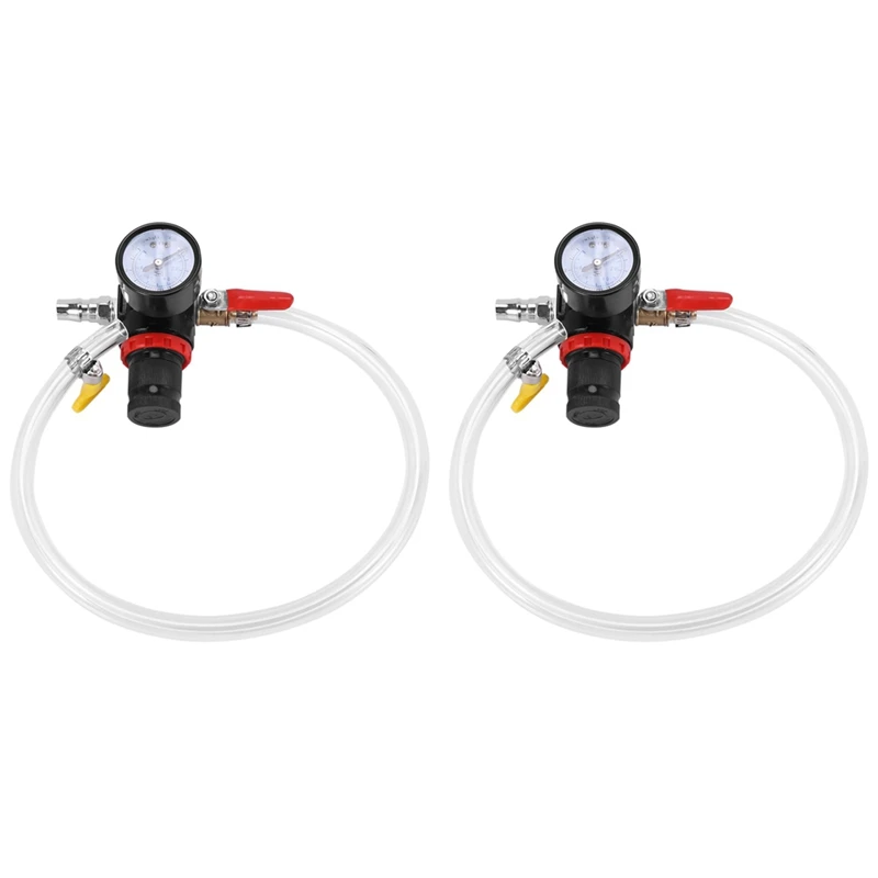 New2x автомобильный Охлаждающий радиатор тестер утечки давления топливного бака