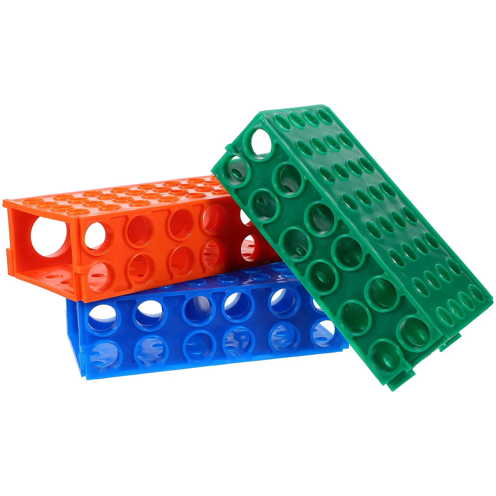 

3 Pcs Test Tube Holders Test Tube Organizer Laboratory Test Tube Rack Sampling Tube Holder