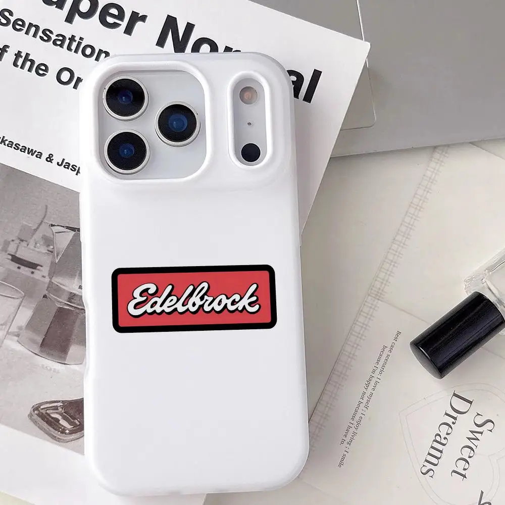 Фото Дизайнерский чехол E-Edelbrocks для iPhone 17 16 15 14 13 12 11 Pro Max Plus Mini, прозрачный, противоударный, мягкий, с эффектом желе №2