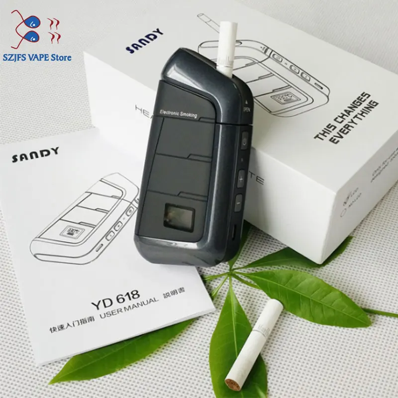 

Vape Kit heat not burn loaded Electronic Cigarette Vaper suitable for kecig stick Heets sticksdevice to heat the tobacco cartrid
