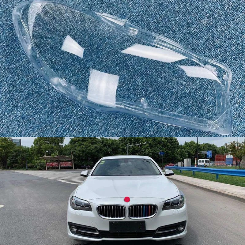 

Car headlight cover for BMW 5 series 2011 2012 2013 2014 2015 2016 2017 F18 F10 520 525 528 535 530 transparent headlight shell
