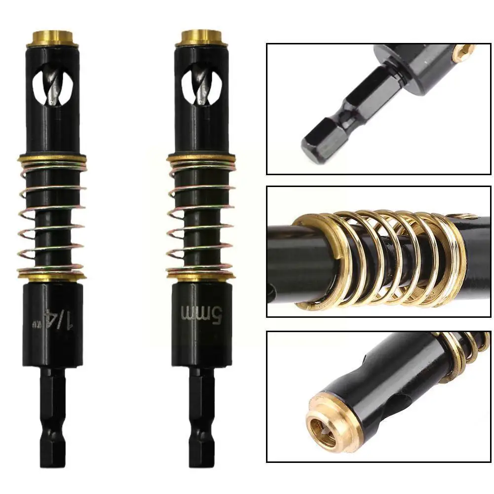 

1/4 сверло с шестигранным хвостовиком, Самоцентрирующиеся инструменты для деревообработки, петли, перфоратор для отверстий, сверла для быто...