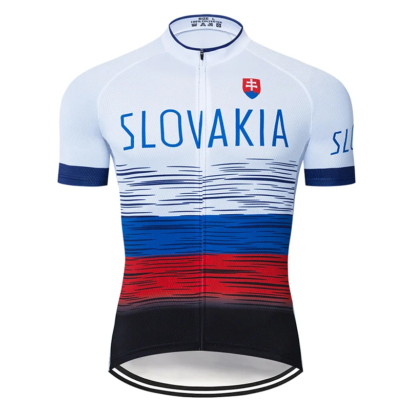 

Команда Словакия Велоспорт Pro Джерси MTB рубашка мужская с коротким рукавом Майо велосипедная одежда летняя быстросохнущая горный велосипед оборудование