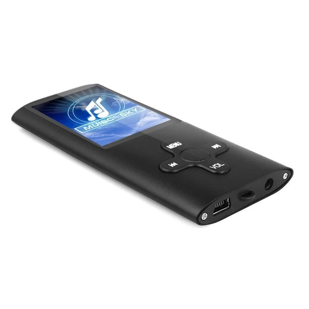 

MP3/MP4 Player Compact Digital Video Player Photo Viewer Video and Voice Recorder with Mini USB Port 1.8 Inch Screen