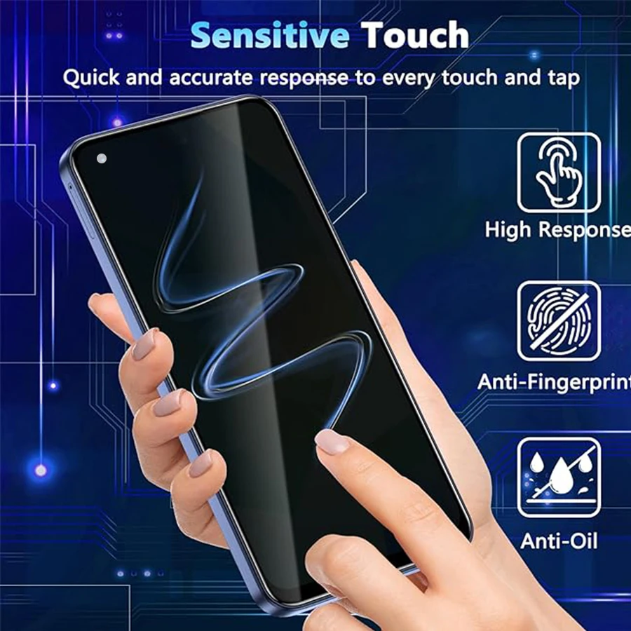 Фото Для Oppo Find X3 Lite CPH2145 антишпион конфиденциальная защитная пленка из закаленного стекла, совместимая с пленкой для телефона Oppo FindX3 Lite №4