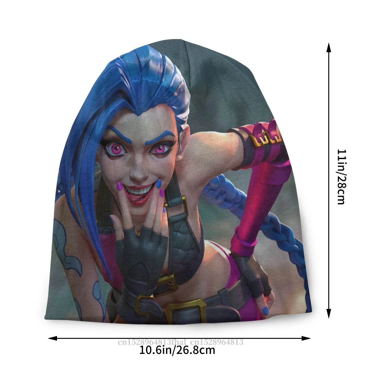 Спортивные шапки Smile Jinx шапочки Arcane League of Legends Мягкие Шапки головные уборы |