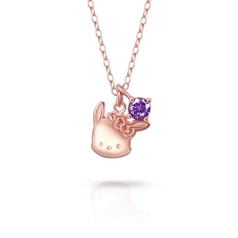 

Sanrio Jewelry Pachacco Pacha Dog Hellokitty Hello Kitty Born Electroplated Sterling Silver Necklace